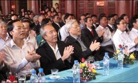 Tổng Bí thư dự “Ngày hội đại đoàn kết toàn dân tộc” tại Nam Định