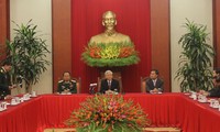 Tổng Bí thư Nguyễn Phú Trọng tiếp các đại biểu dự Đại hội Đoàn Quân đội