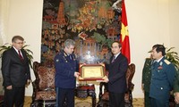 Phó Thủ tướng Nguyễn Thiện Nhân tiếp khách quốc tế dự Lễ kỷ niệm chiến thắng ĐBP