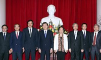 Chủ tịch nước Trương Tấn Sang làm việc với lãnh đạo cơ quan trung ương
