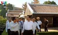 Thủ tướng Nguyễn Tấn Dũng chúc Tết tại tỉnh Bình Thuận