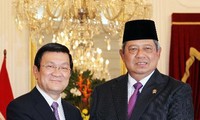 Chủ tịch nước Trương  Tấn Sang tiếp tục chuyến thăm Indonesia