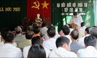 Đại biểu Quốc hội tỉnh Bình Thuận tiếp xúc cử tri