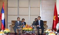 Việt - Lào chung sức vun đắp tình hữu nghị và sự hợp tác toàn diện