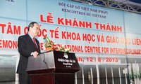 Bình Định khánh thành Trung tâm gặp gỡ quốc tế Khoa học và giáo dục liên ngành