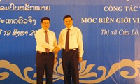 Hội nghị tổng kết công tác tăng dày và tôn tạo mốc biên giới Việt - Lào