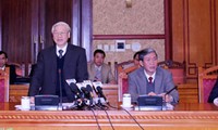 Tổng Bí thư Nguyễn Phú Trọng làm việc với Thường trực Hội đồng Lý luận Trung ương 