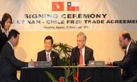 Hiệp định thương mại tự do Việt Nam-Chi Lê đã có hiệu lực