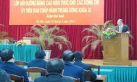 Tổng bí thư Nguyễn Phú Trọng dự lễ bế giảng Lớp bồi dưỡng kiến thức cho các Ủy viên BCH TƯ khóa XI