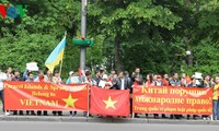 Cộng đồng người Việt Nam tại nhiều nước biểu tình phản đối Trung Quốc 