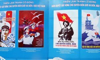 Khai mạc triển lãm tranh cổ động "Biên giới và biển đảo Việt Nam" 