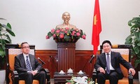 Phó Thủ tướng, Bộ trưởng Ngoại giao Việt Nam tiếp Đại sứ Brunei Darussalam chào xã giao