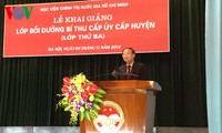 Học viện Chính trị Quốc gia Hồ Chí Minh khai giảng lớp Bồi dưỡng Bí thư cấp ủy cấp huyện thứ 3