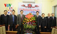 Lãnh đạo Mặt trận chúc mừng giáng sinh Hội thánh Tin lành Việt Nam (miền Bắc) 