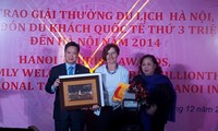 Hà Nội đón vị khách du lịch quốc tế thứ 3 triệu 