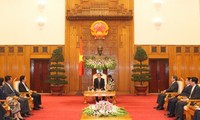 Phó Thủ tướng Hoàng Trung Hải tiếp các Trưởng đoàn tham dự Phiên họp Hội đồng Ủy hội sông Mekong