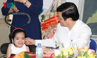 Chủ tịch nước thăm, chúc Tết tại huyện Củ Chi, Thành phố Hồ Chí Minh
