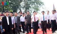 Chủ tịch nước Trương Tấn Sang dâng hương tại Khu di tích Đền Hùng và phát động Tết trồng cây
