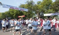 “Ngày chạy Olympic vì sức khỏe toàn dân năm 2015” diễn ra trên toàn quốc 