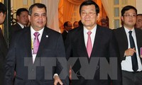 Chủ tịch nước Trương Tấn Sang tiếp đoàn đại biểu Ban Chấp hành IPU