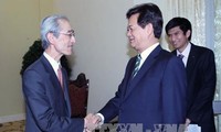 Thủ tướng Nguyễn Tấn Dũng tiếp Chủ tịch Ngân hàng BTMU, Nhật Bản