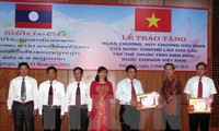 6 tập thể tỉnh Điện Biên được tặng Huân, Huy chương Hữu nghị của Nhà nước Lào 