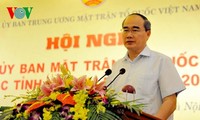 Hội nghị Chủ tịch Ủy ban MTTQ Việt Nam các tỉnh, thành phố năm 2015