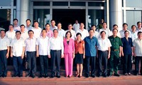 Thường trực Ban Bí thư Lê Hồng Anh thăm và làm việc tại tỉnh Ninh Bình 