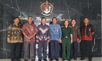 Thúc đẩy hợp tác với Đại học Quốc phòng, Indonesia 