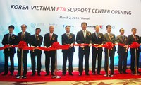 Khánh thành Trung tâm Hỗ trợ Vận dụng Hiệp định Thương mại Tự do Hàn-Việt 
