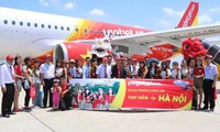 Vietjet Air khai trương đường bay Tuy Hòa-Hà Nội 