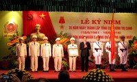 Chủ tịch nước Trần Đại Quang dự lễ kỷ niệm 35 năm Ngày thành lập Tổng cục Chính trị Công an nhân dân