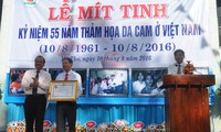 Các địa phương kỷ niệm 55 năm Thảm họa da cam Việt Nam