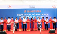 Chủ tịch nước Trần Đại Quang dự khánh thành trường học tại Ninh Bình 