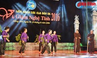 Bế mạc Liên hoan các câu lạc bộ dân ca ví, giặm Nghệ Tĩnh năm 2016 