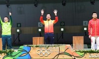 Đoàn thể thao Việt Nam trở về nước sau kỳ Olympic Rio 2016 thi đấu thành công 