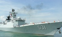 Biên đội 3 tàu Hải quân Trung Quốc thăm Cảng quốc tế Cam Ranh, Khánh Hòa 