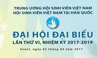 Hướng tới Đại hội đại biểu Hội sinh viên Việt Nam tại Hàn Quốc lần thứ VI, nhiệm kỳ 2017-2019