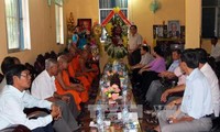 Hoạt động đón Tết Chôl Chnăm Thmây của đồng bào Khmer