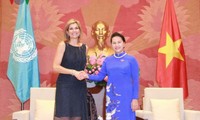 Chủ tịch Quốc hội Nguyễn Thị Kim Ngân tiếp Hoàng hậu Vương quốc Hà Lan
