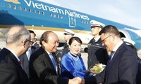 Thủ tướng Nguyễn Xuân Phúc tới Frankfurt, bắt đầu thăm Cộng hòa Liên bang Đức