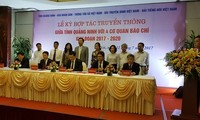 Tăng cường hợp tác truyền thông giữa tỉnh Quảng Ninh với bốn cơ quan báo chí Trung ương