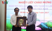 Tăng cường hợp tác giữa Đài TNVN với Tạp chí A-lun-may (CHDCND Lào)