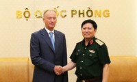 Đại tướng Ngô Xuân Lịch tiếp Thư ký Hội đồng An ninh Quốc gia Liên bang Nga Nikolai Patrushev