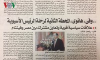 Báo chí Ai Cập ca ngợi kinh nghiệm phát triển của Việt Nam