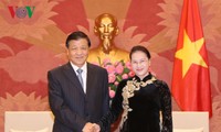 Chủ tịch Quốc hội Nguyễn Thị Kim Ngân tiếp Ủy viên Thường vụ Bộ Chính trị Trung Quốc Lưu Vân Sơn
