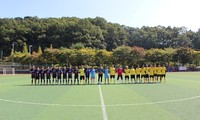 Sôi động giải bóng đá Daejeon Cup lần thứ nhất
