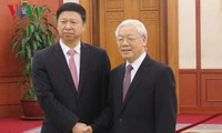 Tổng Bí thư Nguyễn Phú Trọng tiếp Đặc phái viên của Tổng Bí thư Đảng Cộng sản Trung Quốc