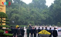 Chủ tịch nước Trần Đại Quang chủ trì lễ đón Tổng thống Hoa Kỳ Donald Trump