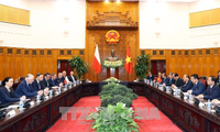 Thủ tướng Nguyễn Xuân Phúc hội kiến Tổng thống Ba Lan Andrzej Duda